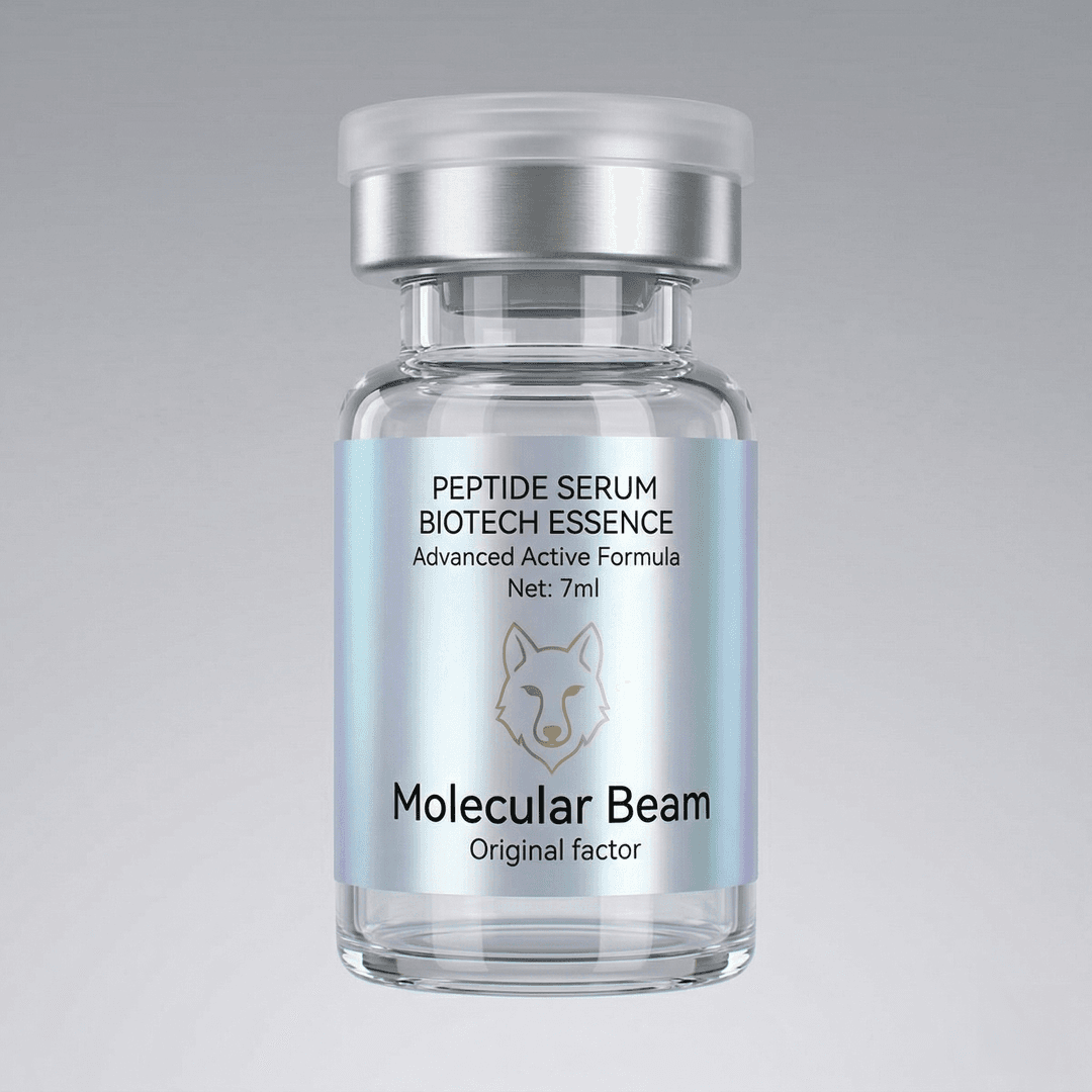 Precision-printed labels on peptide vials
