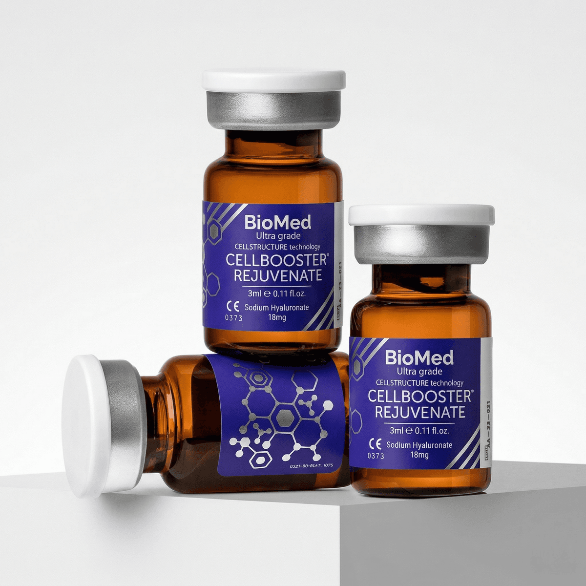 silver BOPP label for peptide vials clinical pharmaceutical packaging
